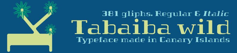Tabaiba wild ffp Czcionka