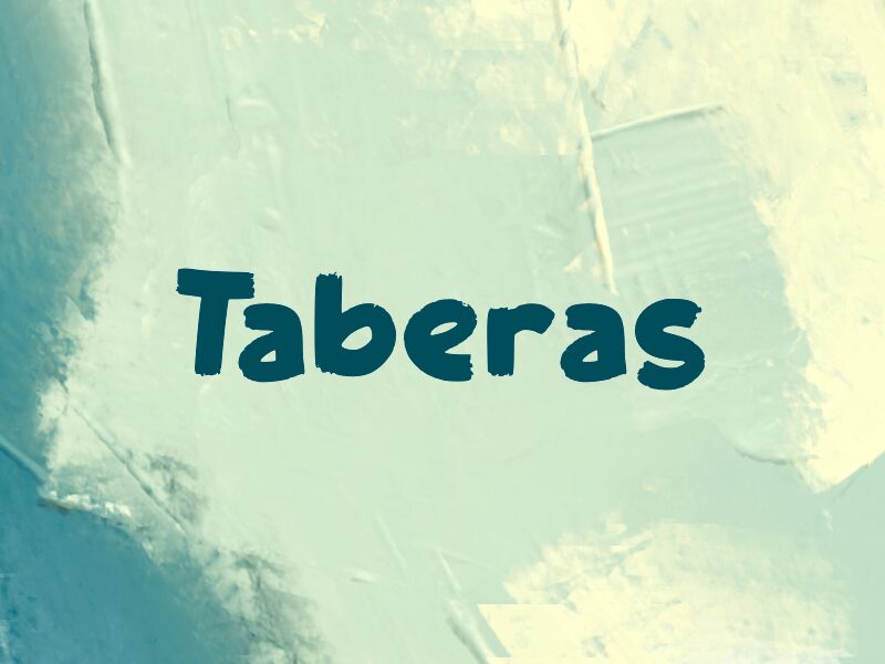 Taberas 字体