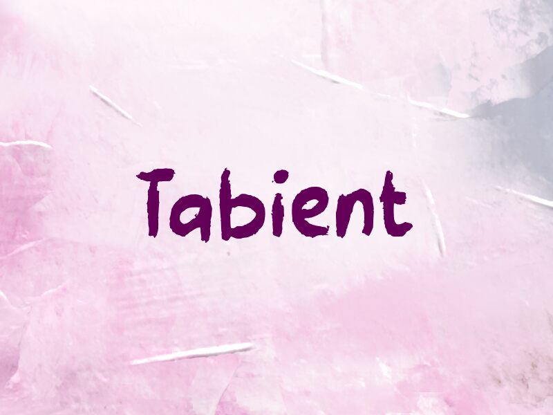 Tabient Font