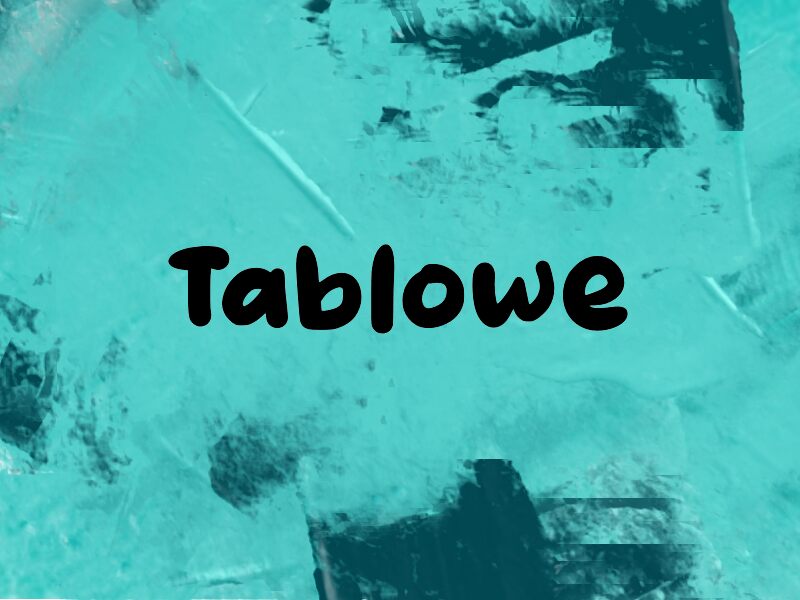 Tablowe 字体