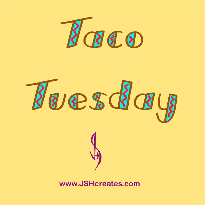 Taco Tuesday Czcionka