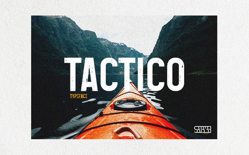 Tactico Schriftart
