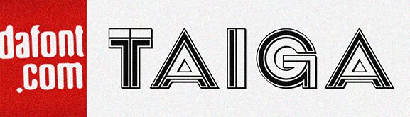 Taiga Czcionka