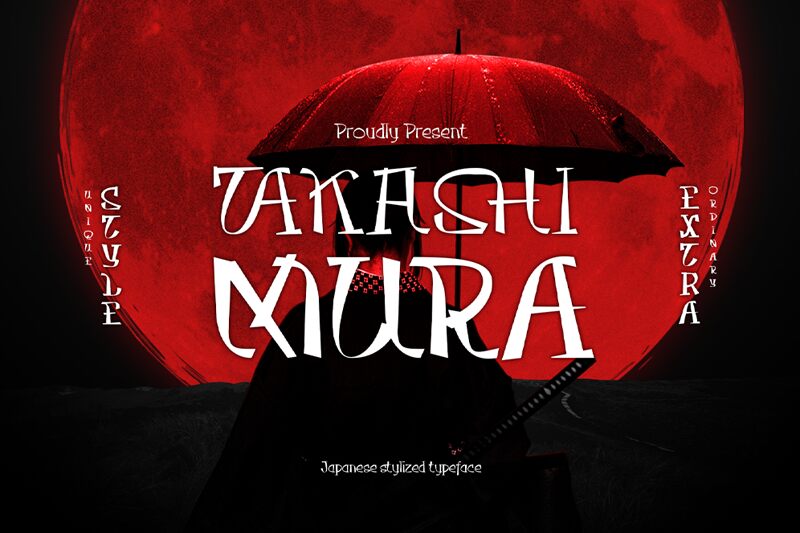 Takashimura Schriftart