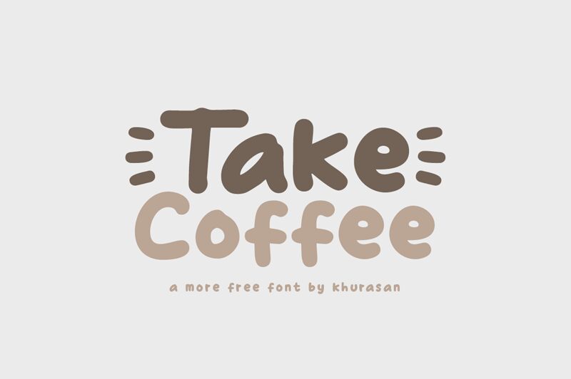 Take Coffee Czcionka