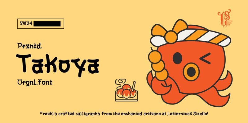 Takoya Шрифт