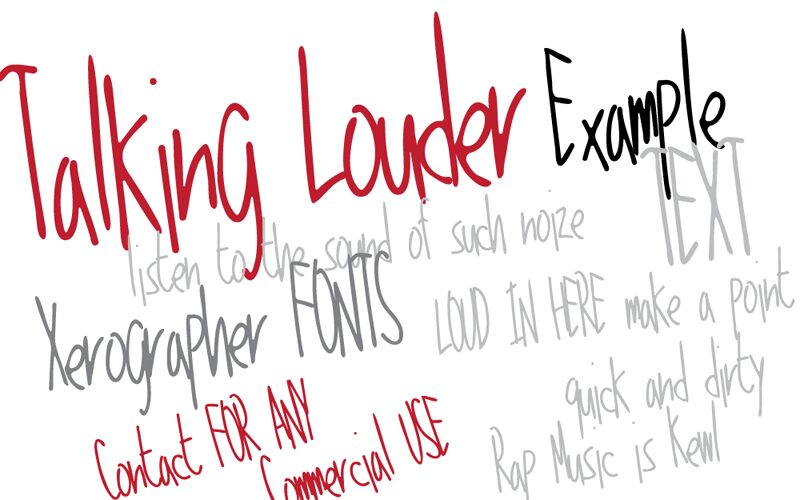 TalkingLouder Carattere