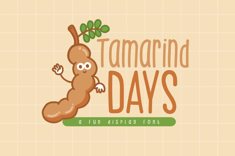 Tamarind Days Czcionka