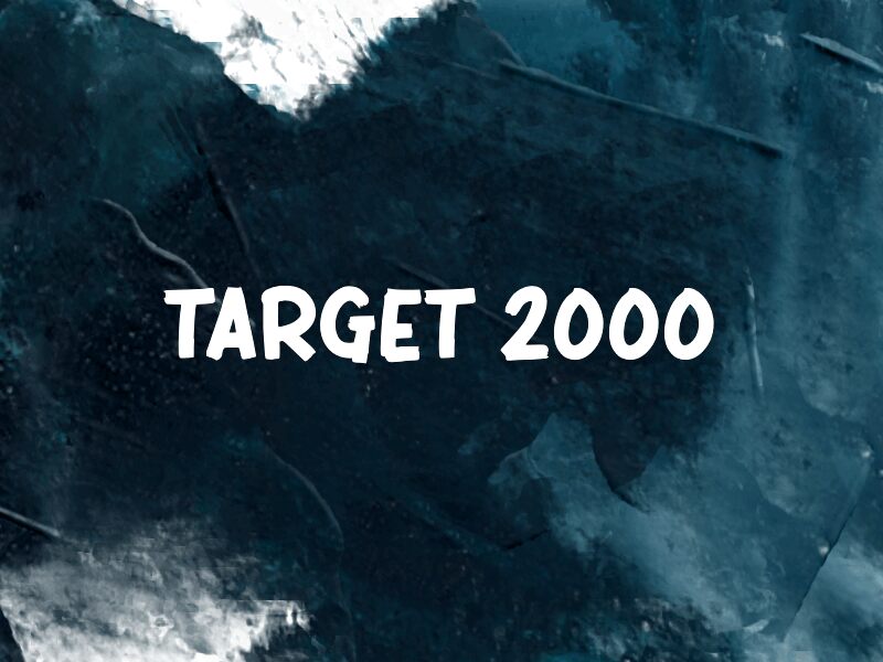 Target 2000 字体