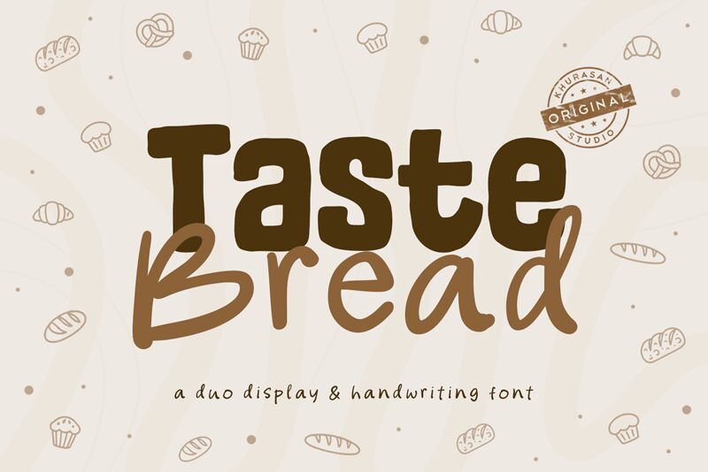 Taste Bread — Презентація шрифту