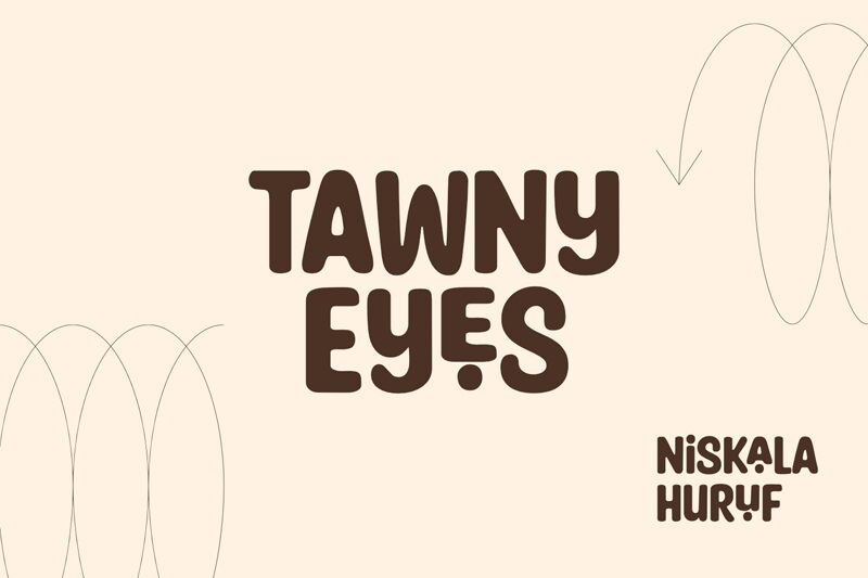Tawny Eyes Schriftart