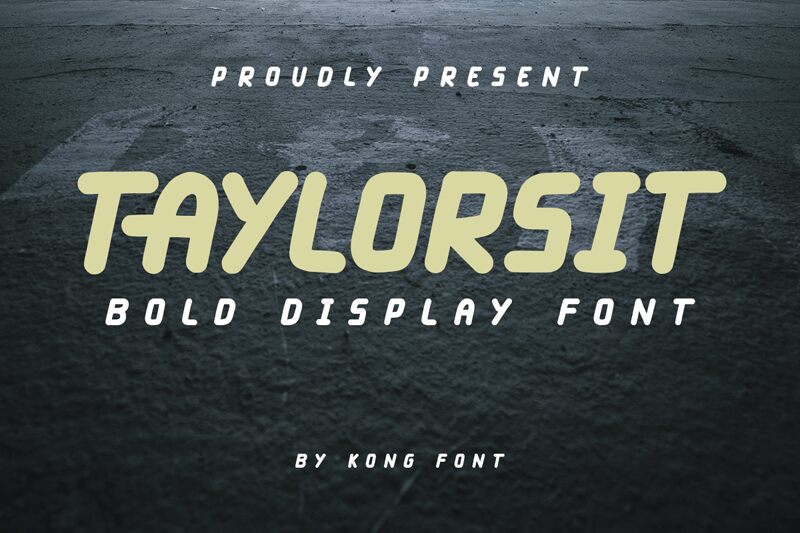 Taylorsit Schriftart