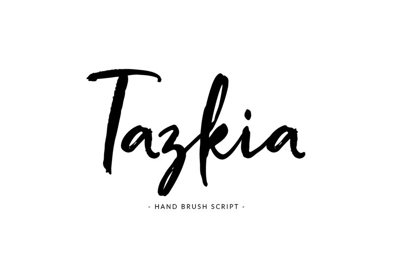 Tazkia Schriftart