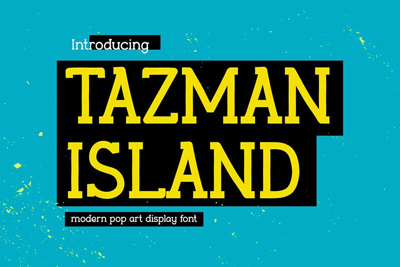 Tazman-Island Шрифт