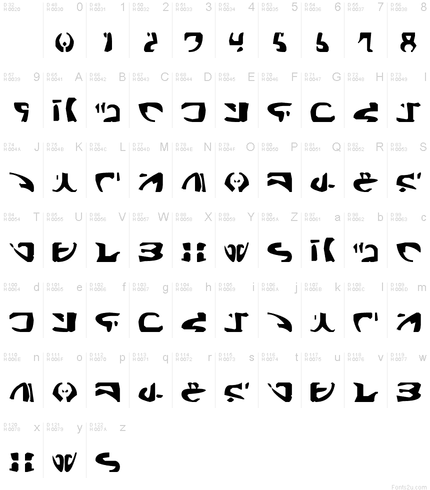 tANTALOG2 font