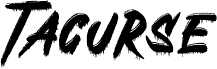 Tacurse font