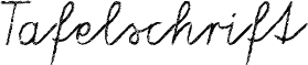 Tafelschrift