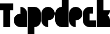 Tapedeck Bold Regular
