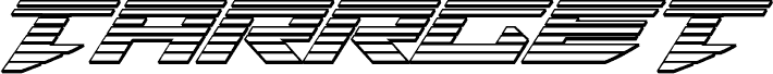 Tarrget Chrome Italic 字体预览
