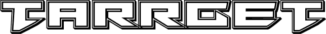 Tarrget Engraved Regular 字体预览