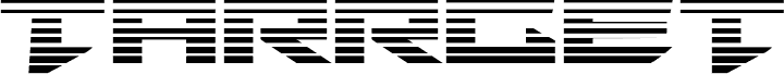 Tarrget Gradient Regular 字体预览