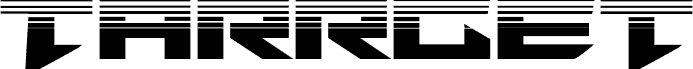 Tarrget Half-Tone Regular 字体预览