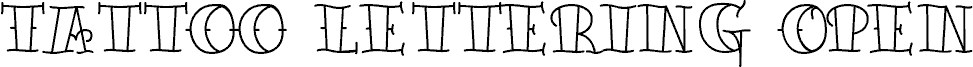 TattooLetteringOpen