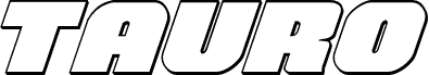 Ukážka písma Tauro 3D Italic