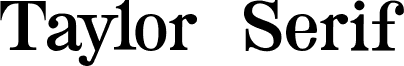 Taylor Serif