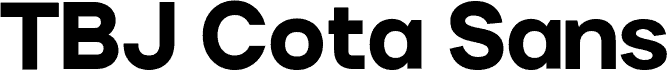 TBJ Cota Sans Demo Bold