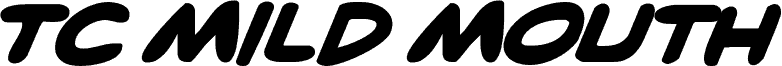 Preview of the TC Mild Mouth Emphasis font