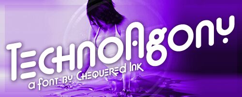 Techno Agony Czcionka