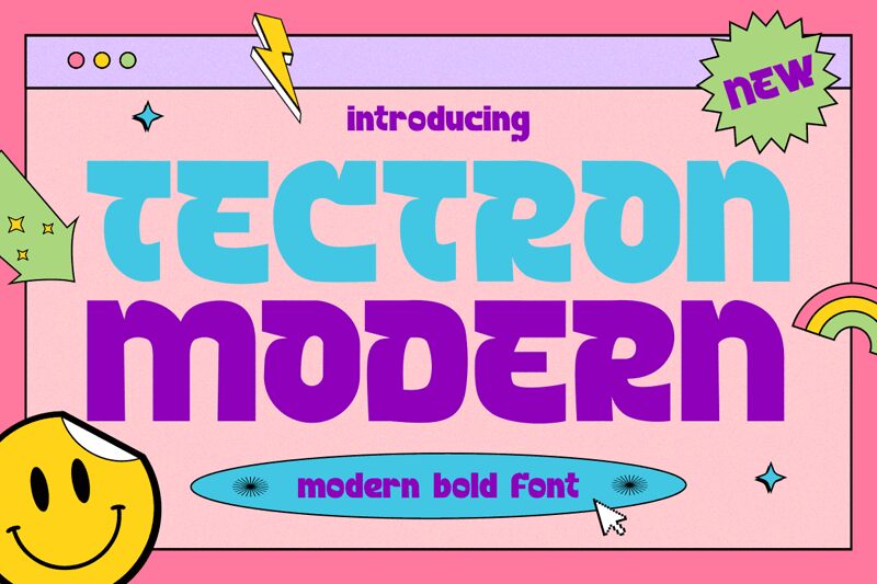 Tectron Modern — عرض الخط