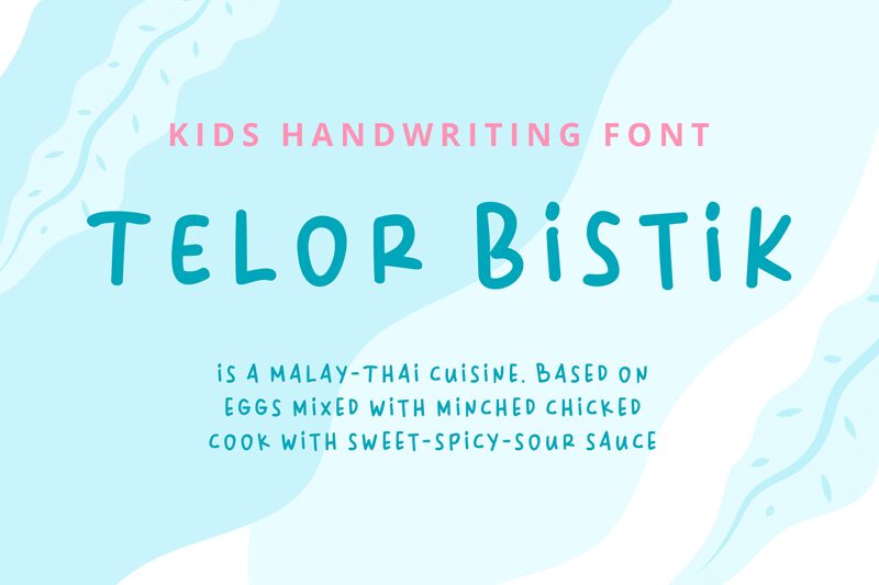 Telor Bistik Czcionka