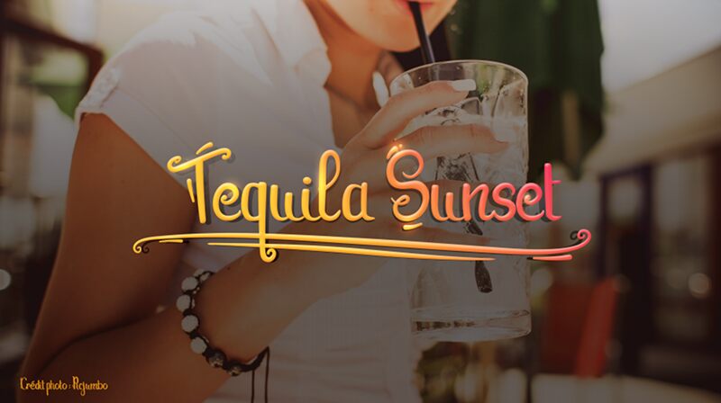 Tequila Sunset Czcionka