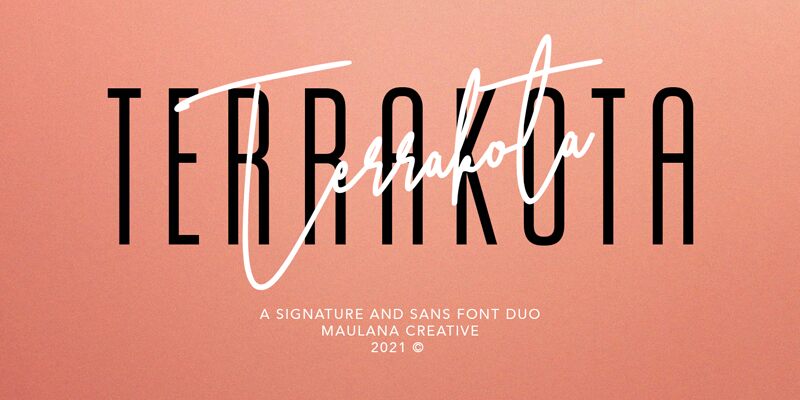 Terrakota Schriftart