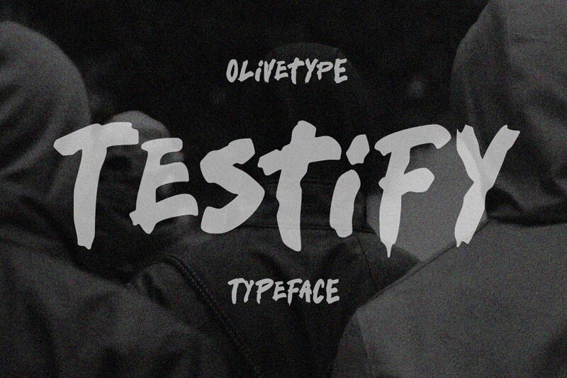 Testify Schriftart