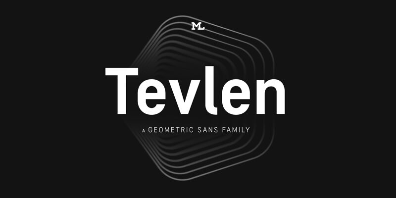 Tevlen Bold Demo — Font presentation