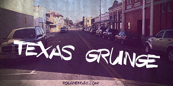 Texas Grunge Demo Schriftart