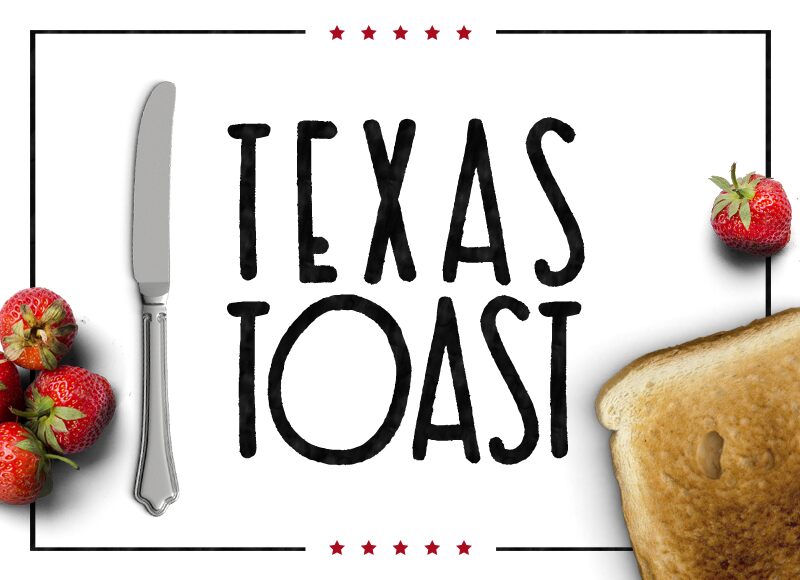 Texas Toast Шрифт