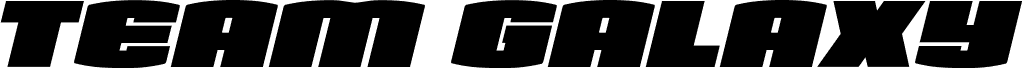 Team Galaxy Expanded Italic