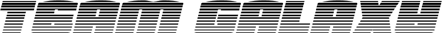 Team Galaxy Gradient 2 Italic