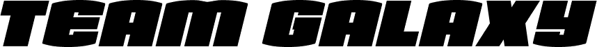 Team Galaxy Italic
