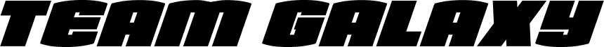 Team Galaxy Super-Italic