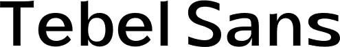 Tebel Sans Regular