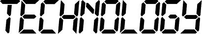 Technology Extravagant Italic