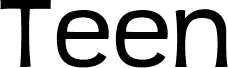 Teen-Regular