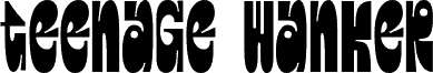 Teenage Wanker Demo шрифт