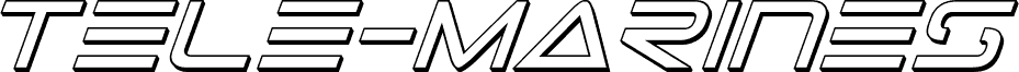 Tele-Marines 3D Italic
