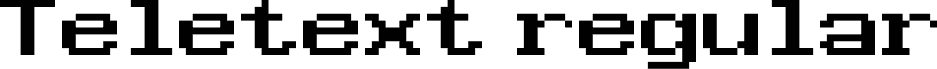 Teletext regular Regular